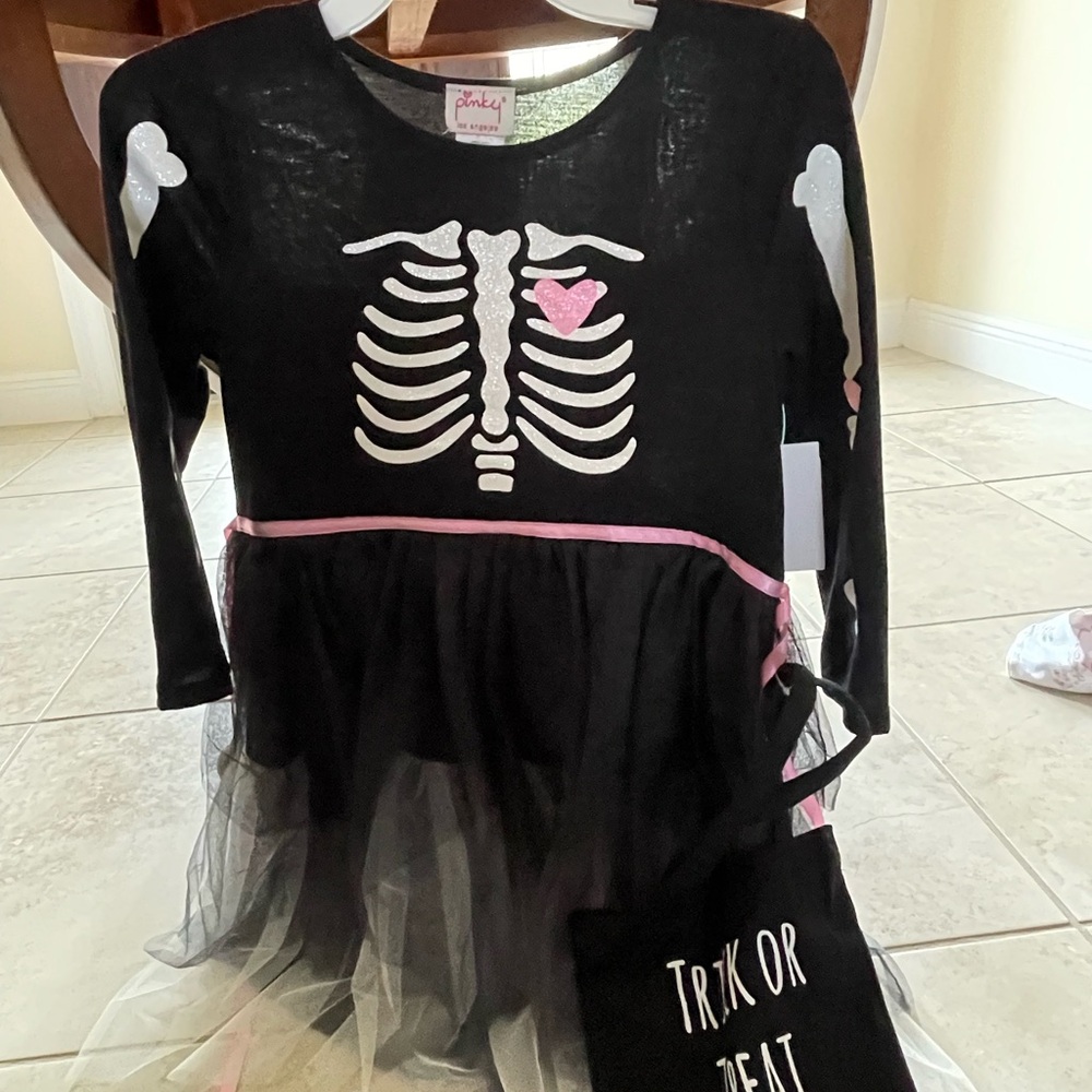 Pinky Black and Pink Halloween Dress